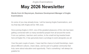 may newsletter